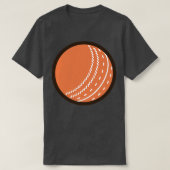 T-shirt Boule de cricket (Design devant)