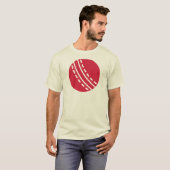 T-shirt Boule de cricket (Devant entier)
