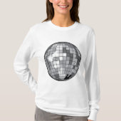 T-shirt boule de disco (Devant)