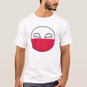 T-shirt Boule de la Pologne (Devant)