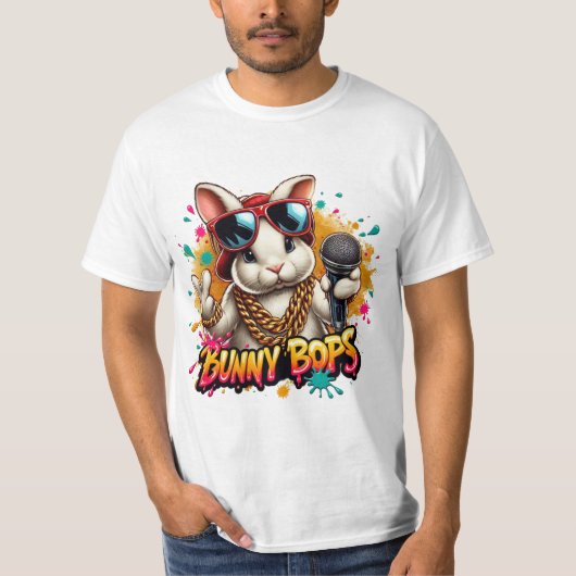 T-shirt boule de lapin (Devant)