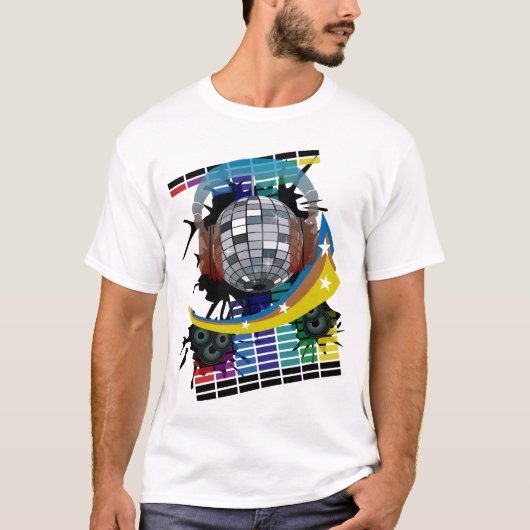 T-shirt Boule de miroir (Devant)