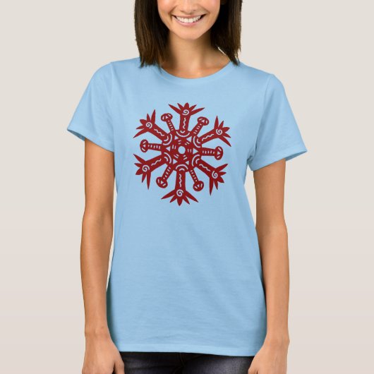 T-shirt Boule De Neige De L'Espace (Devant)
