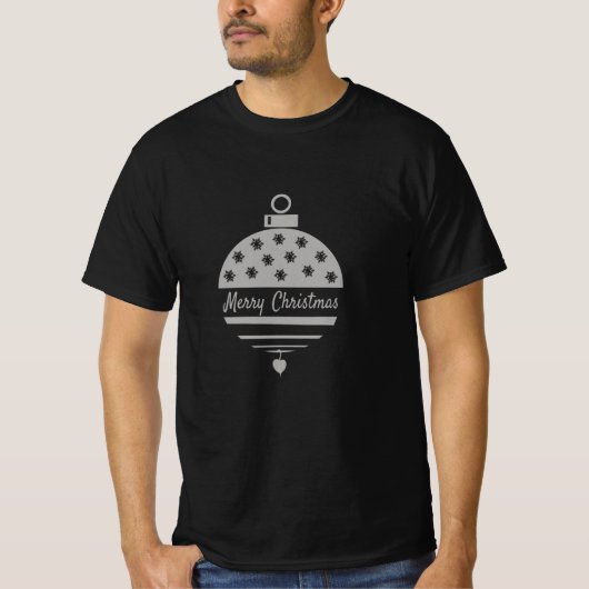 T-shirt Boule de Noël Joyeux Noël (Devant)