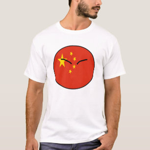 T-shirt Boule de pays de la Chine
