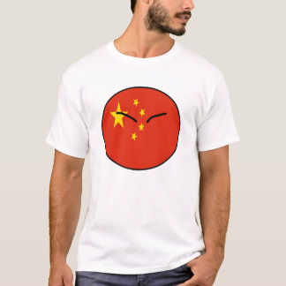 T-shirt Boule de pays de la Chine