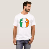 T-shirt Boule de pays de l'Irlande (Devant entier)