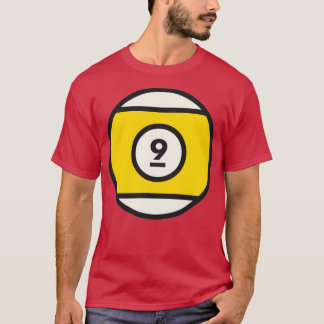 T-shirt Boule de piscine jaune 9