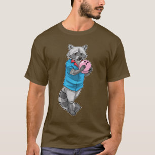 T-shirt Boule de quilles Raton laveur