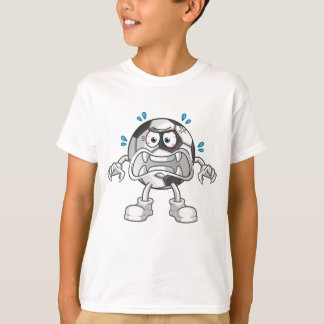 T-shirt Boule de soccer en colère