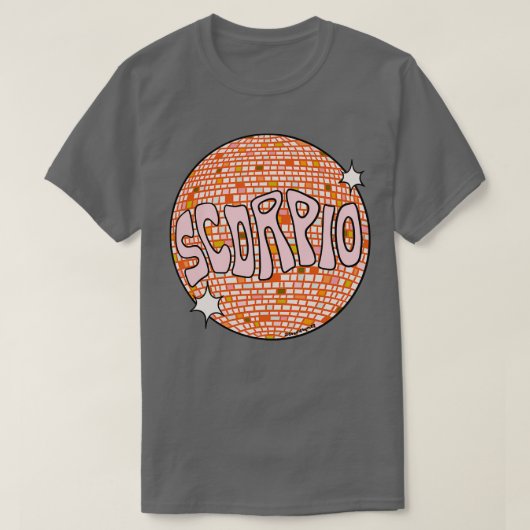 T-shirt Boule Disco Scorpio (Design devant)