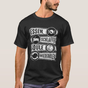T-shirt Boule Essen Sleep Repeat Pétanque Boules