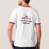 T-shirt boule et chaîne (Dos entier)