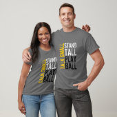 T-shirt - boule grande de jeu de petit support (Unisexe)