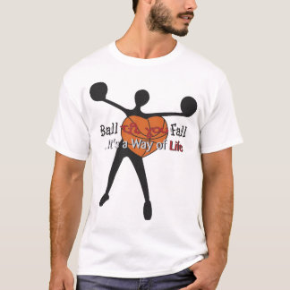 T-shirt Boule 'jusqu'à ce que vous pièce en t d'automne