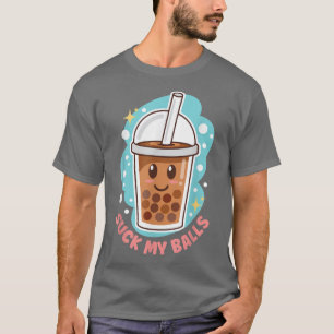T-shirt Boule Mes Boules Boule Thé Lait Thé Boba Tea Pearl