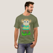 T-shirt Boule Monkey Bowling (Devant entier)