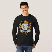 T-shirt Boule Queen Petanque Crown Ball Boule Bocce King (Devant entier)