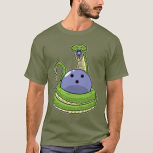 T-shirt Boule Snake Bowling