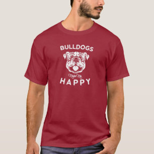 T-shirt Bouledogue