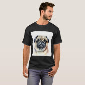 T-shirt bouledogue (Devant entier)