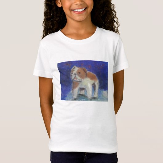 T-Shirt bouledogue (Devant)