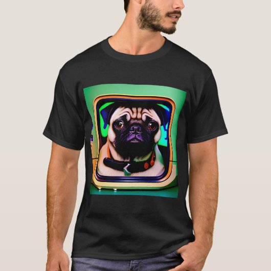 T-shirt bouledogue (Devant)
