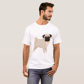 T-shirt Bouledogue (Devant entier)