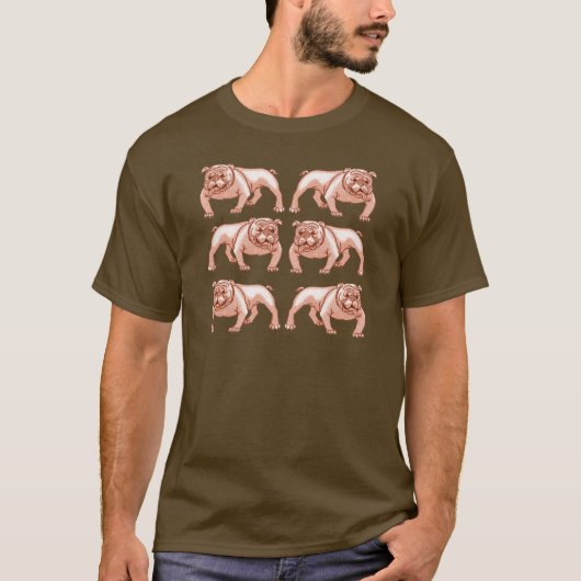 T-shirt Bouledogue (Devant)