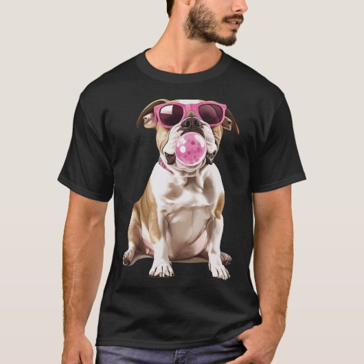 T-shirt Bouledogue (Devant)