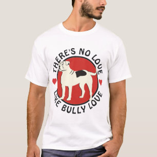 T-shirt Bouledogue américain - amour de despote