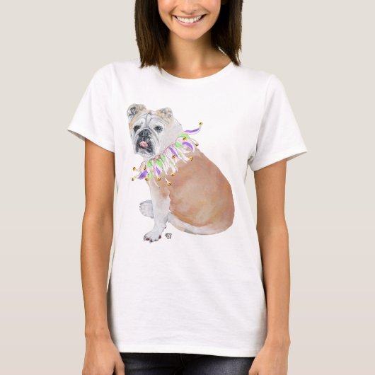 T-shirt Bouledogue Anglais (Devant)