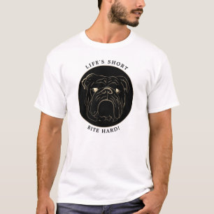 T-shirt Bouledogue anglais drôle 