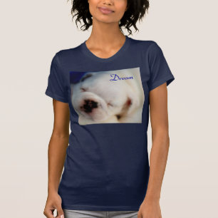 T-shirt Bouledogue anglais rêveur