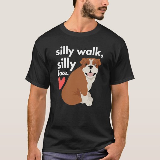 T-shirt Bouledogue Anglais Squishy Face Squishy Butt 1 (Devant)