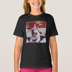T-shirt Bouledogue britannique des images de Getty