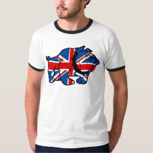 T-shirt Bouledogue britannique impressionnant