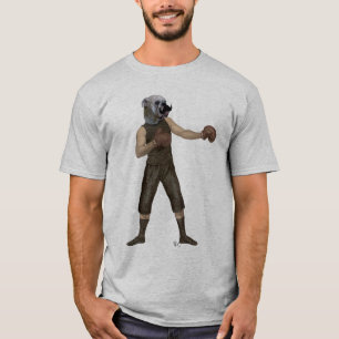 T-shirt Bouledogue complètement 2 de boxe