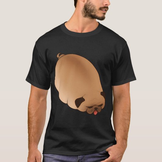 T-shirt Bouledogue Endormi (Devant)