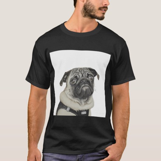 T-shirt bouledogue français (Devant)