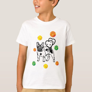 T-shirt Bouledogue français Noël French Bulldog
