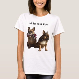 T-shirt Bouledogue français pas un carlin French Bulldog
