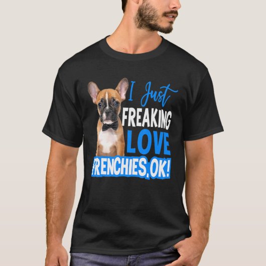 T-shirt Bouledogue Français  S (Devant)