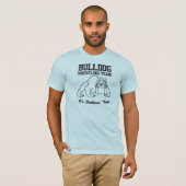 T-shirt Bouledogue luttant 2 (Devant entier)