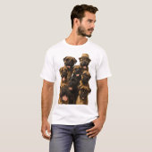 T-shirt Bouledogue mastiff (Devant entier)