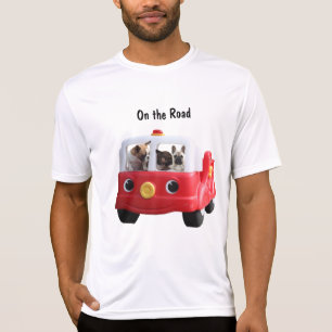 T-shirt Bouledogues français voiture Bouledogue français