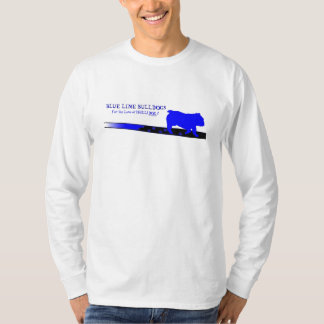 T-shirt Bouledogues LS de Blue Line