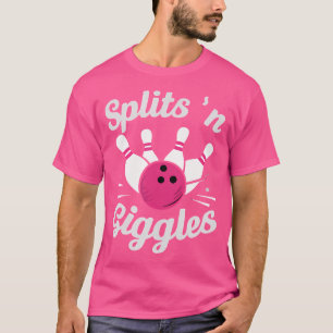 T-shirt Boules amusantes N Giggles Bowling Bowler Bowling