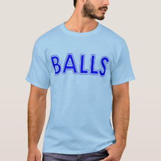 T-SHIRT BOULES BLEUES