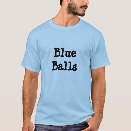 T-shirt Boules bleues (Devant)